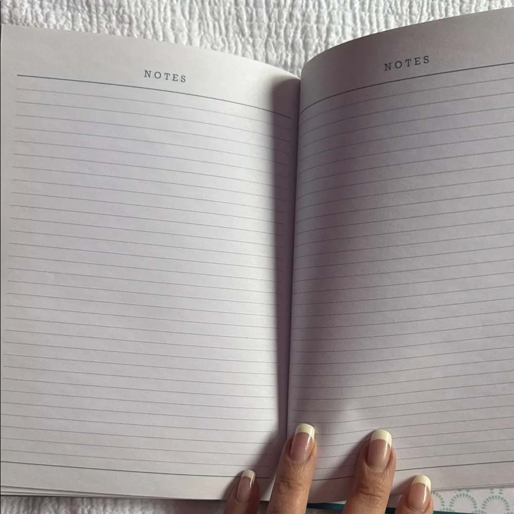 Elegant Teal Notebook with Pen Set(4)